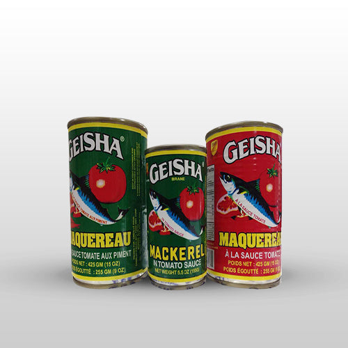 Geisha Mackerel Green 425gm