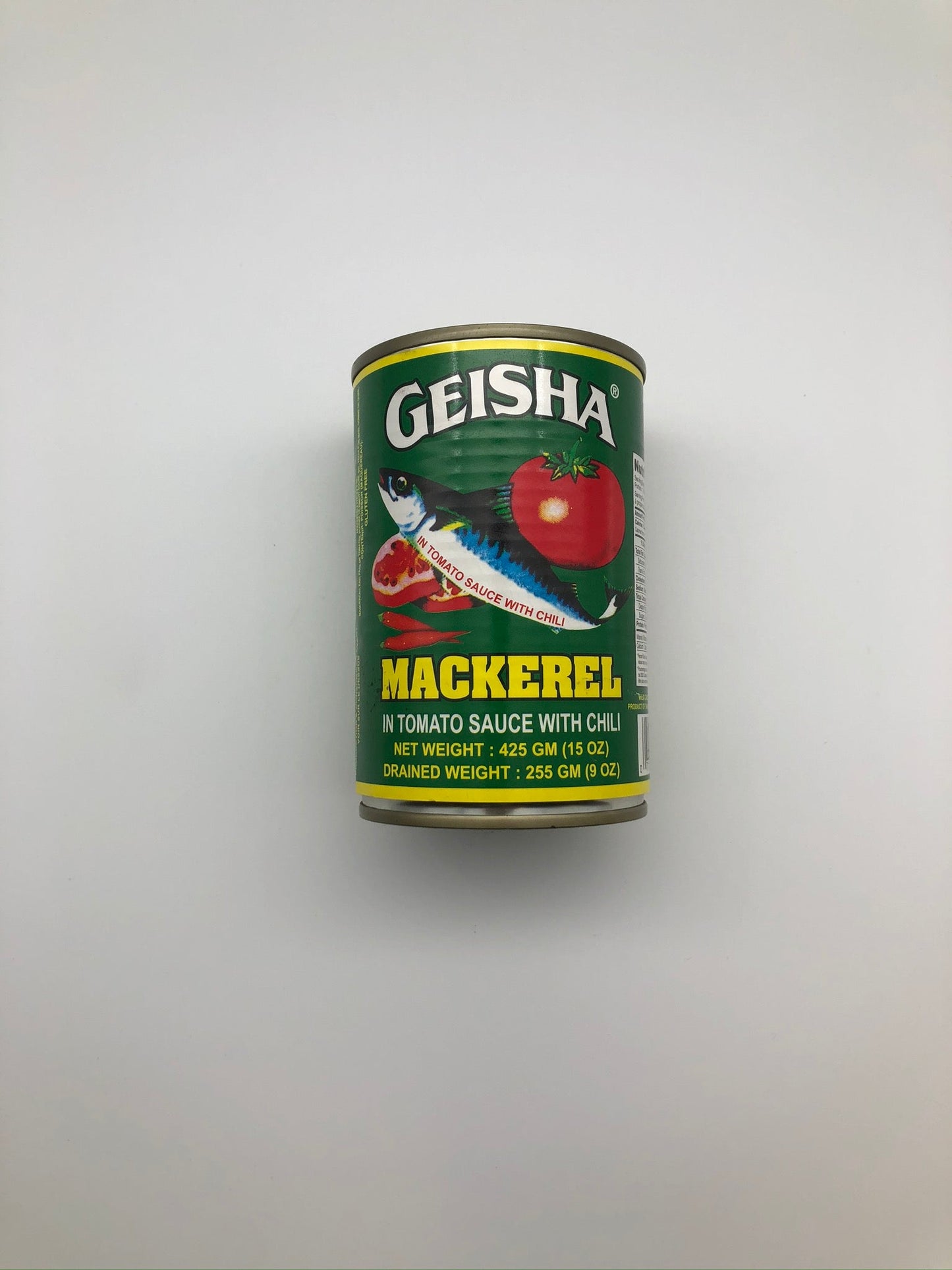 Geisha Mackerel Green 425gm x 3